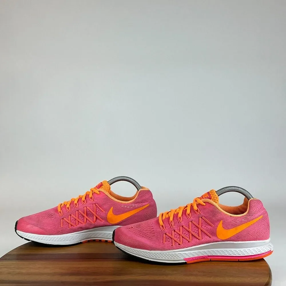 Big Kids‎ Nike Zoom Pegasus 32 Pink Athletic Running Shoes Sneakers Size 7 Y GUC